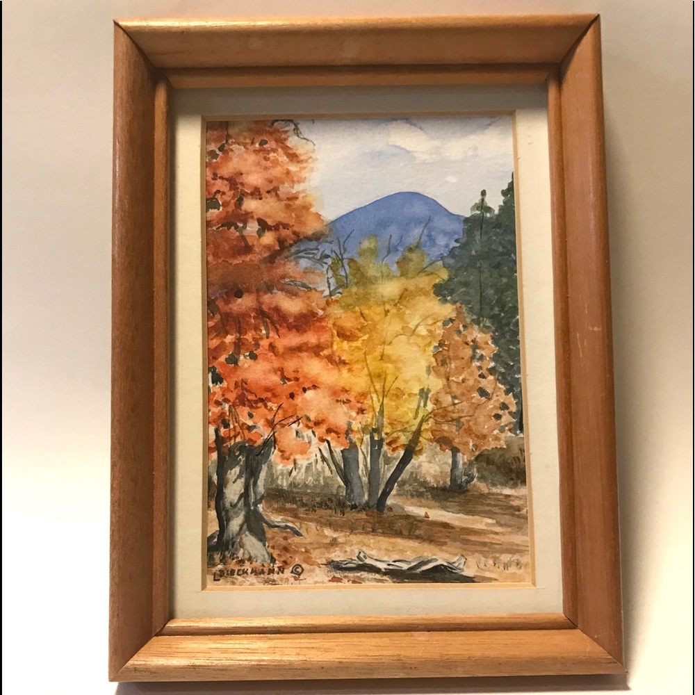 Original Watercolor “Fall In Scott Valley”